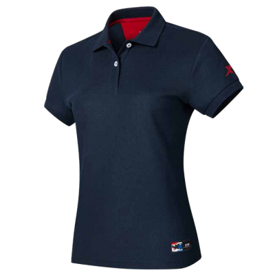 【團(tuán)購(gòu)定制款】特步 女子短袖POLO衫981128028001