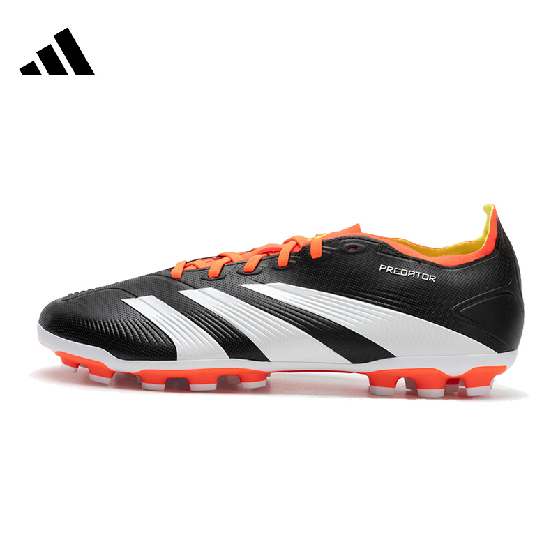 阿迪達(dá)斯PREDATOR獵鷹中端男子AG短釘 人草防滑足球鞋 IF3210